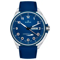 Ceas de mână pentru bărbați Edox 84301-3BUCBU-BUBEB Cuarț / 43 mm