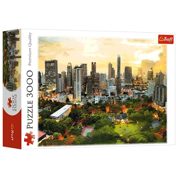 Puzzle Trefl Sunset in Bangkok 15+/ Numărul de piese: 3000 photo 1