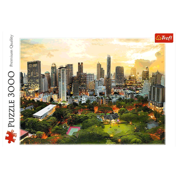 Puzzle Trefl Sunset in Bangkok 15+/ Numărul de piese: 3000 photo 2