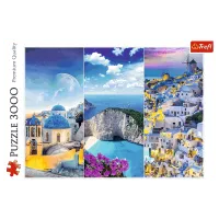 Puzzle Trefl Greek holidays 15+/ Numărul de piese: 3000 photo 2