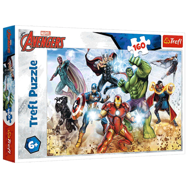 Puzzle Trefl Ready to save the world 6+/ Количество деталей: 160 photo 1 Puzzle Trefl Ready to save the world 6+/ Количество деталей: 160 photo 1