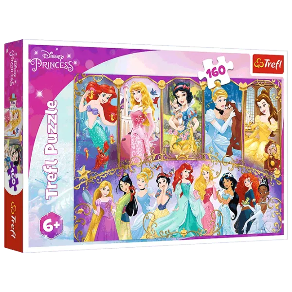 Puzzle Trefl Princesses portraits 5+/ Numărul de piese: 160 photo 1