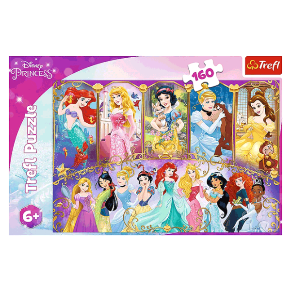 Puzzle Trefl Princesses portraits 5+/ Numărul de piese: 160 photo 2