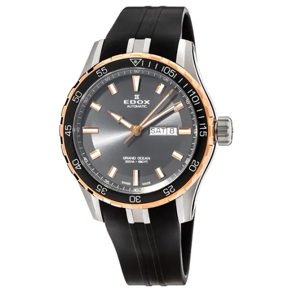 Ceas de mână pentru bărbați Edox 88002-357RC-NIR Mecanic / 45 mm photo 2 Ceas de mână pentru bărbați Edox 88002-357RC-NIR Mecanic / 45 mm photo 2