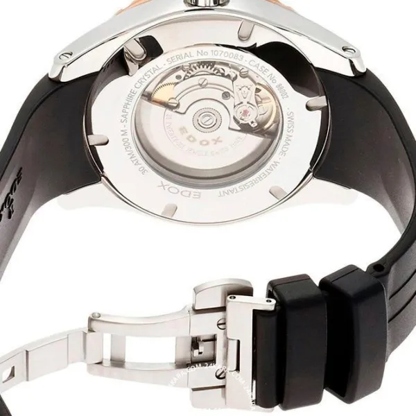 Ceas de mână pentru bărbați Edox 88002-357RC-NIR Mecanic / 45 mm photo 5 Ceas de mână pentru bărbați Edox 88002-357RC-NIR Mecanic / 45 mm photo 5