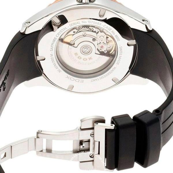 Ceas de mână pentru bărbați Edox 88002-357RC-NIR Mecanic / 45 mm photo 5 Ceas de mână pentru bărbați Edox 88002-357RC-NIR Mecanic / 45 mm photo 5
