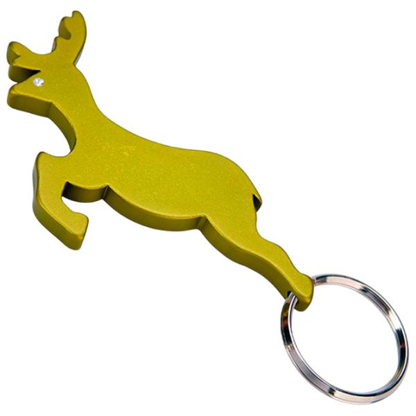 Breloc Munkees Deer Aluminiu / Yellow photo 1 Breloc Munkees Deer Aluminiu / Yellow photo 1