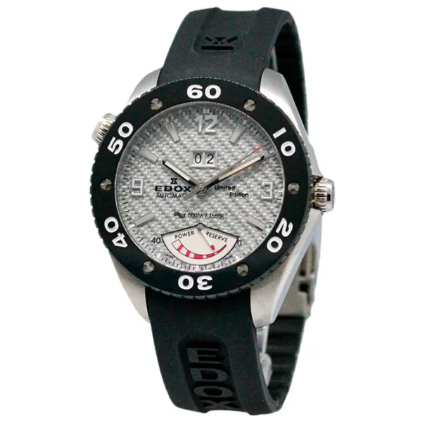 Наручные часы для мужчин Edox 94001-3N-AIN Механический / 44 мм photo 1 Наручные часы для мужчин Edox 94001-3N-AIN Механический / 44 мм photo 1