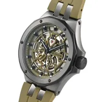 Ceas de mână pentru bărbați Edox 85303-357GNCAV-VONB Mecanic / 43 mm photo 2