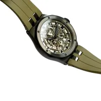 Ceas de mână pentru bărbați Edox 85303-357GNCAV-VONB Mecanic / 43 mm photo 3