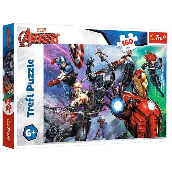 Puzzle Trefl Always ready heroes 6+/ Количество деталей: 160 photo 1 Puzzle Trefl Always ready heroes 6+/ Количество деталей: 160 photo 1