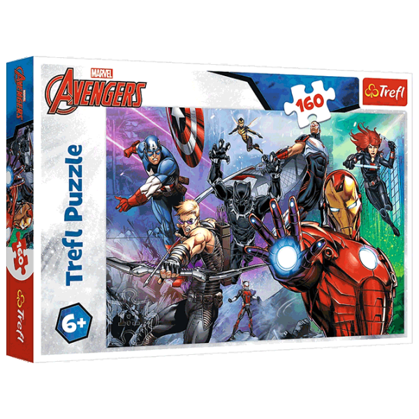 Puzzle Trefl Always ready heroes 6+/ Количество деталей: 160 photo 1 Puzzle Trefl Always ready heroes 6+/ Количество деталей: 160 photo 1