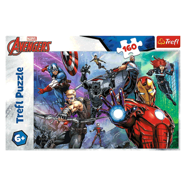 Puzzle Trefl Always ready heroes 6+/ Количество деталей: 160 photo 3 Puzzle Trefl Always ready heroes 6+/ Количество деталей: 160 photo 3
