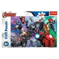 Puzzle Trefl Always ready heroes 6+/ Numărul de piese: 160 photo 3