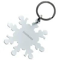 Брелок Munkees Bottle Opener Snowflake Металл / Серебряный