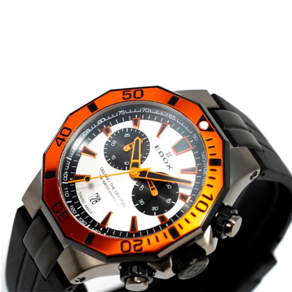 Ceas de mână pentru bărbați Edox 10112-37GNOCA-ANO Cuarț / 43 mm photo 3 Ceas de mână pentru bărbați Edox 10112-37GNOCA-ANO Cuarț / 43 mm photo 3