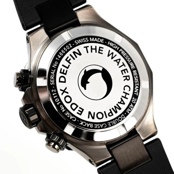 Ceas de mână pentru bărbați Edox 10112-37GNOCA-ANO Cuarț / 43 mm photo 5 Ceas de mână pentru bărbați Edox 10112-37GNOCA-ANO Cuarț / 43 mm photo 5