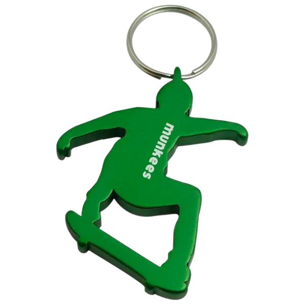 Breloc Munkees Bottle Opener Skateboarder Aluminiu / Multicolor photo 1 Breloc Munkees Bottle Opener Skateboarder Aluminiu / Multicolor photo 1