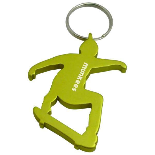 Breloc Munkees Bottle Opener Skateboarder Aluminiu / Multicolor photo 3 Breloc Munkees Bottle Opener Skateboarder Aluminiu / Multicolor photo 3