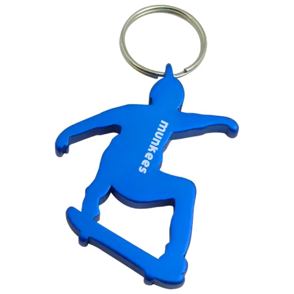 Breloc Munkees Bottle Opener Skateboarder Aluminiu / Multicolor photo 4 Breloc Munkees Bottle Opener Skateboarder Aluminiu / Multicolor photo 4