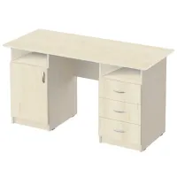 Masă de birou Tisam 4104_Дм PAL/ Milk Oak