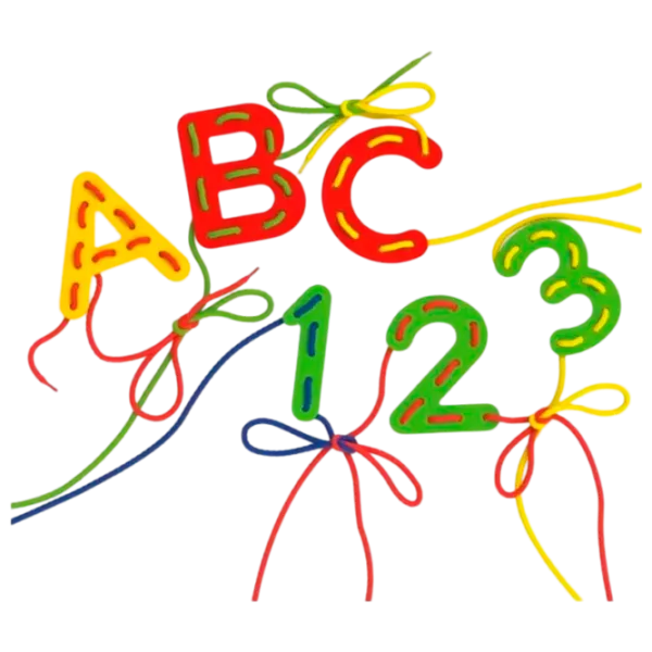 Настольная игра Quercetti Montessori ABC+123 3+/ Развитие photo 1
