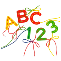 Joc de masă Quercetti Montessori ABC+123 3+/ Dezvoltare