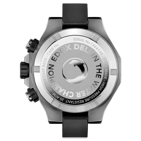 Ceas de mână pentru bărbați Edox 10113-37GNCA-GNO Cuarț / 43 mm photo 3