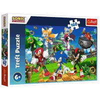 Puzzle Trefl Sonic and friends 6+/ Количество деталей: 160