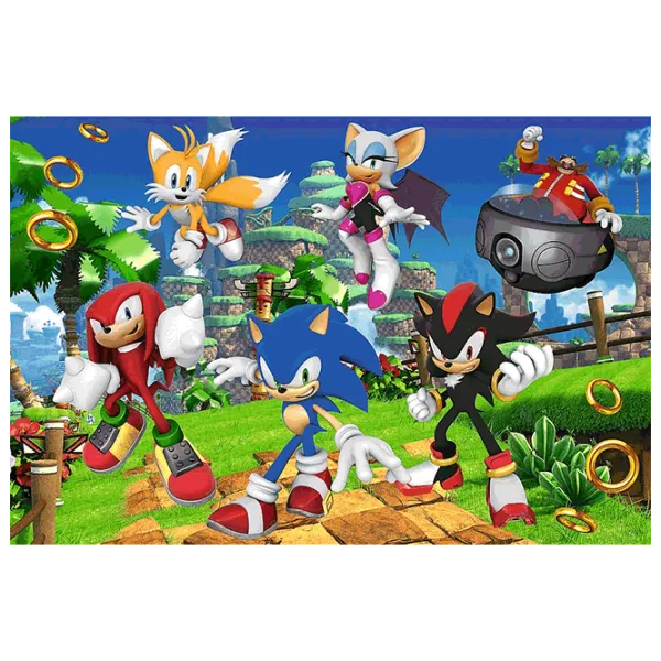 Puzzle Trefl Sonic and friends 6+/ Количество деталей: 160 photo 2 Puzzle Trefl Sonic and friends 6+/ Количество деталей: 160 photo 2