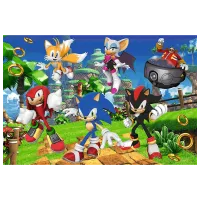 Puzzle Trefl Sonic and friends 6+/ Numărul de piese: 160 photo 2