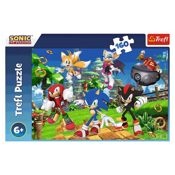 Puzzle Trefl Sonic and friends 6+/ Количество деталей: 160 photo 3 Puzzle Trefl Sonic and friends 6+/ Количество деталей: 160 photo 3