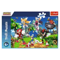 Puzzle Trefl Sonic and friends 6+/ Numărul de piese: 160 photo 3