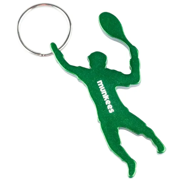 Breloc Munkees Bottle Opener Tennis Player Aluminiu / Multicolor photo 1 Breloc Munkees Bottle Opener Tennis Player Aluminiu / Multicolor photo 1