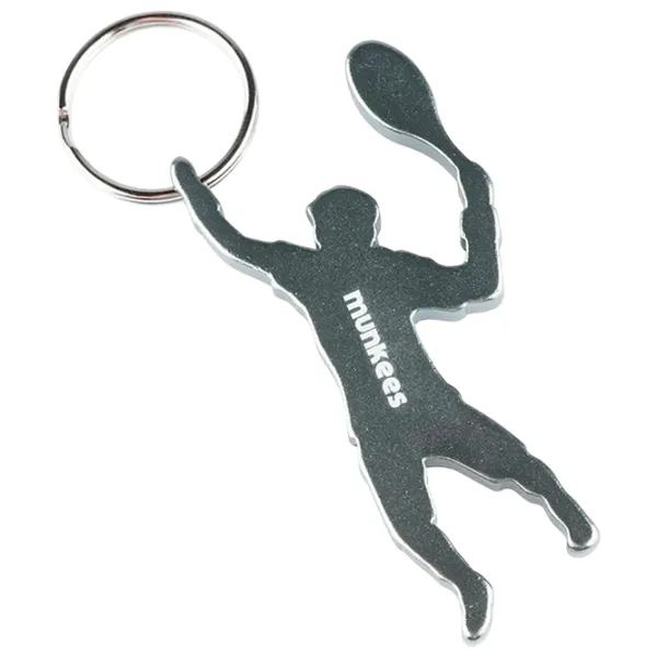 Breloc Munkees Bottle Opener Tennis Player Aluminiu / Multicolor photo 4 Breloc Munkees Bottle Opener Tennis Player Aluminiu / Multicolor photo 4