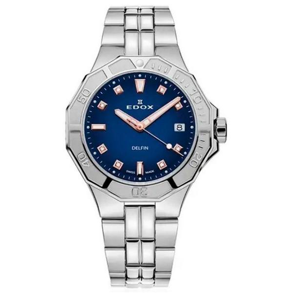Ceas de mână pentru femei Edox 53020-3M-BUDDR Cuarț / 38 mm photo 1