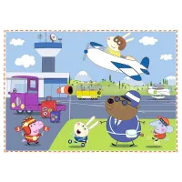 Puzzle Trefl Holiday reccolection 3+/ Numărul de piese: 71 photo 4
