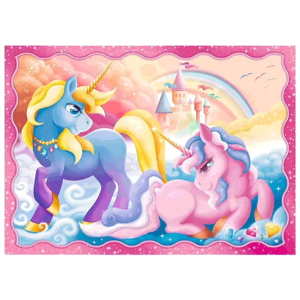 Puzzle Trefl Unicorns and magic 4+/ Количество деталей: 207 photo 4 Puzzle Trefl Unicorns and magic 4+/ Количество деталей: 207 photo 4