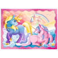 Puzzle Trefl Unicorns and magic 4+/ Numărul de piese: 207 photo 4