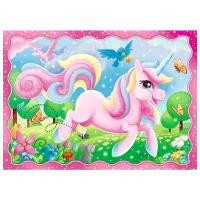 Puzzle Trefl Unicorns and magic 4+/ Numărul de piese: 207 photo 5