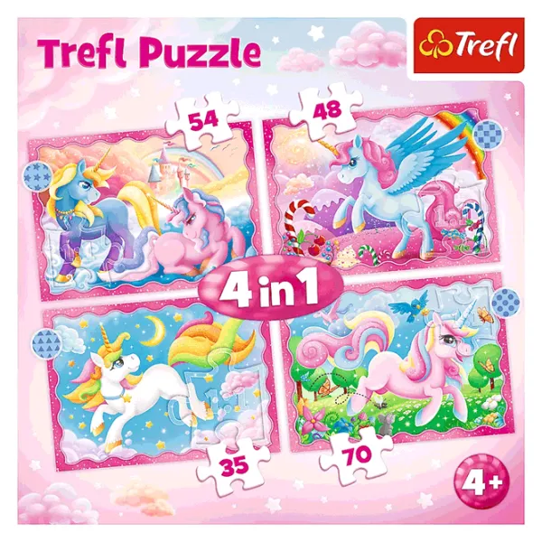 Puzzle Trefl Unicorns and magic 4+/ Количество деталей: 207 photo 6 Puzzle Trefl Unicorns and magic 4+/ Количество деталей: 207 photo 6
