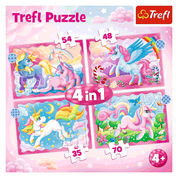Puzzle Trefl Unicorns and magic 4+/ Количество деталей: 207 photo 6 Puzzle Trefl Unicorns and magic 4+/ Количество деталей: 207 photo 6