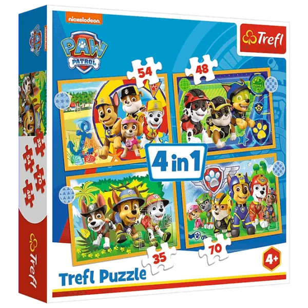 Puzzle Trefl Holiday Paw Patrol 4+/ Количество деталей: 207 photo 1 Puzzle Trefl Holiday Paw Patrol 4+/ Количество деталей: 207 photo 1
