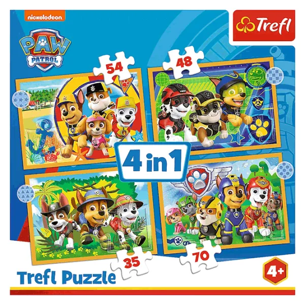 Puzzle Trefl Holiday Paw Patrol 4+/ Количество деталей: 207 photo 2 Puzzle Trefl Holiday Paw Patrol 4+/ Количество деталей: 207 photo 2