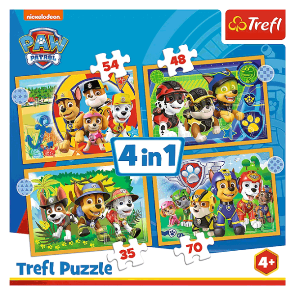 Puzzle Trefl Holiday Paw Patrol 4+/ Количество деталей: 207 photo 2 Puzzle Trefl Holiday Paw Patrol 4+/ Количество деталей: 207 photo 2