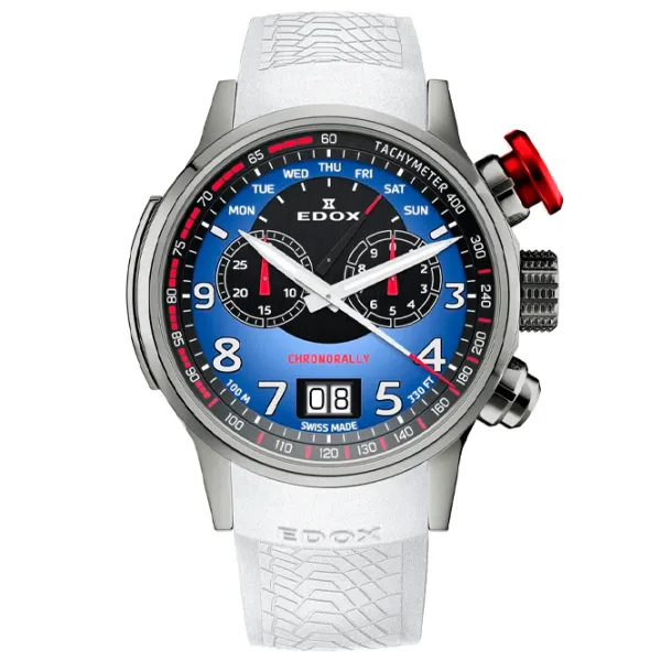 Ceas de mână pentru bărbați Edox 38001-TINR-BUDN Cuarț / 48 mm photo 2 Ceas de mână pentru bărbați Edox 38001-TINR-BUDN Cuarț / 48 mm photo 2