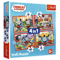 Puzzle Trefl Amazing Thomas 4+/ Количество деталей: 207