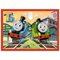 Puzzle Trefl Amazing Thomas 4+/ Numărul de piese: 207 photo 2