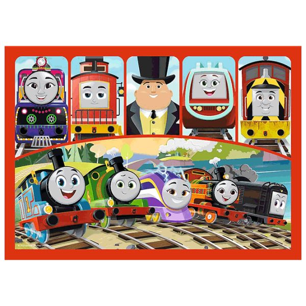 Puzzle Trefl Amazing Thomas 4+/ Количество деталей: 207 photo 3 Puzzle Trefl Amazing Thomas 4+/ Количество деталей: 207 photo 3