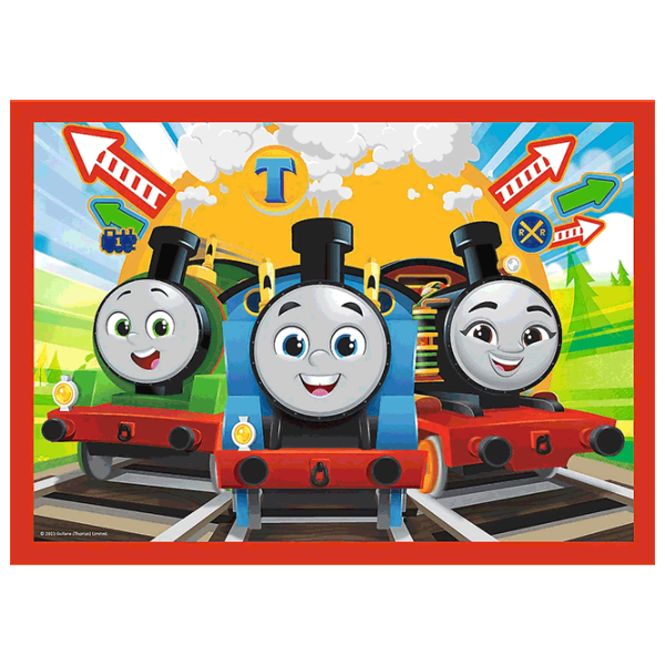 Puzzle Trefl Amazing Thomas 4+/ Количество деталей: 207 photo 4 Puzzle Trefl Amazing Thomas 4+/ Количество деталей: 207 photo 4